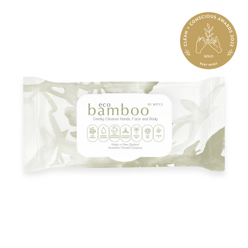 Baby Wipes - Luvme ECO Bamboo, 80 pack