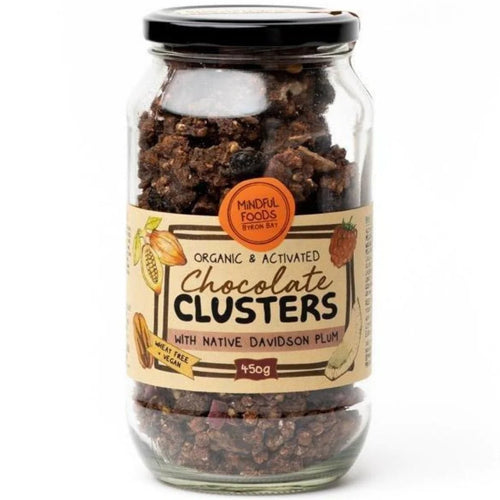 Clusters, Chocolate Davidson Plum - Organic & Activated, Mindful Foods