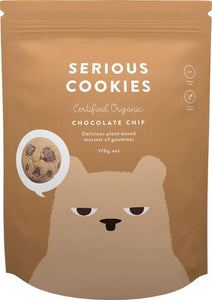 Cookies - Serious Organic Choc Chip, 170g