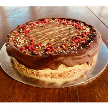 Load image into Gallery viewer, Cake - Deluxe Lemon Strawberry, Raw Vegan Gluten-Free Organic