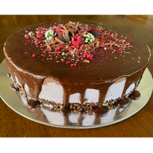 Load image into Gallery viewer, Cake - Deluxe Organic Raspberry, Raw Vegan Gluten-Free