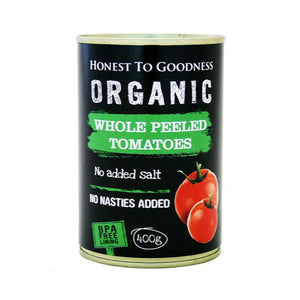 Tomatoes - Organic Whole Peeled, 400g
