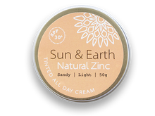 Load image into Gallery viewer, Zinc - SPF30+ Tinted All Day Cream, Sun & Earth, 50g