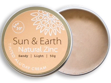 Load image into Gallery viewer, Zinc - SPF30+ Tinted All Day Cream, Sun & Earth, 50g