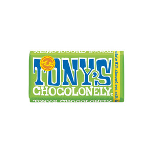 Chocolate - Dark Almond Sea Salt, Tony's Chocolonely, 180g