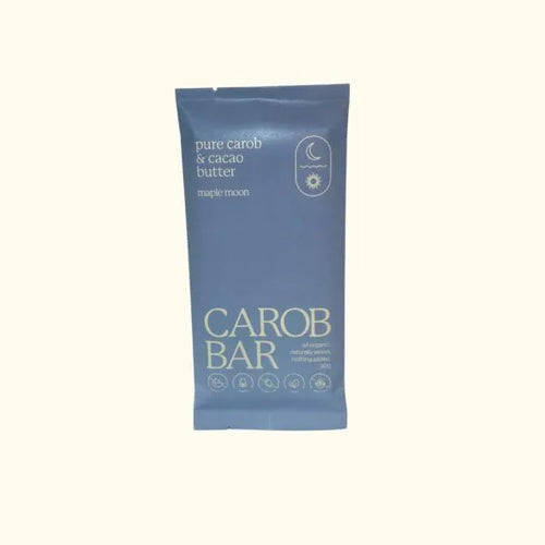 Carob Bar - Maple Moon, Pure Carob, 90g