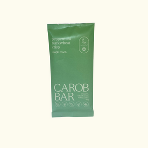 Carob Bar - Maple Moon, Peppermint Buckwheat Crisp, 90g