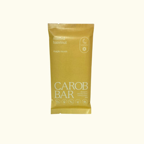 Carob Bar - Maple Moon, Roasted Dark Hazelnut, 90g