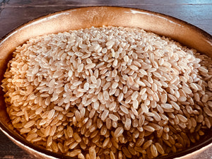 Rice - Brown, Biodynamic Medium Grain, Rain-Fed, Bulk