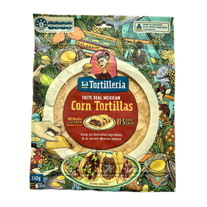 Corn Tortilla - La Tortilleria 14.5cm, 15pcs (330g)