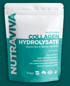 Collagen Hydrolysate - Nutraviva, Bovine, 450g