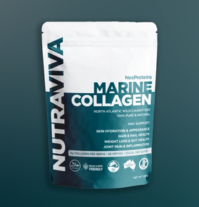 Collagen Hydrolysate - Nutraviva, Marine, 280g