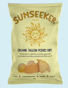 Chips - Sunseeker Snacks, Organic Grass Fed Tallow 140g