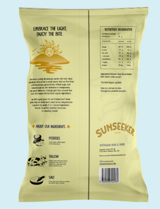 Chips - Sunseeker Snacks, Organic Grass Fed Tallow 140g