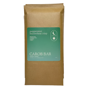 Carob Bar - Maple Moon, Peppermint Buckwheat Crisp, 90g