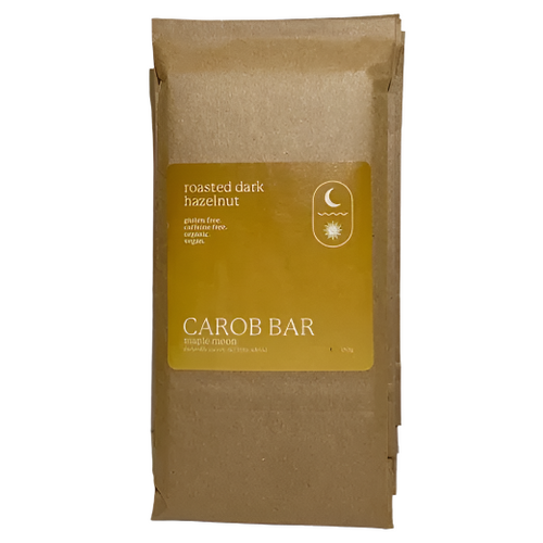 Carob Bar - Maple Moon, Roasted Dark Hazelnut, 90g