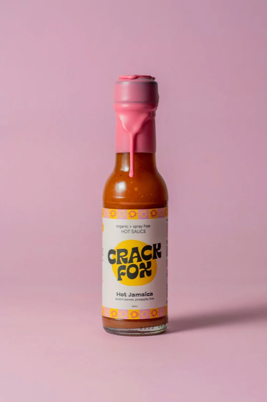 Hot Sauce - Crack Fox, Hot Jamaica, 150ml