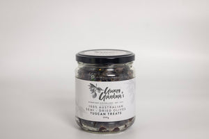 Olives - Semi-Dried Tuscan, Grumpy Grandma's, 100% Australian, 200g