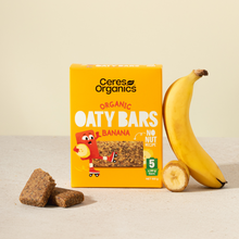 Load image into Gallery viewer, Oaty Bars, Banana - Ceres Organics, 5x20g