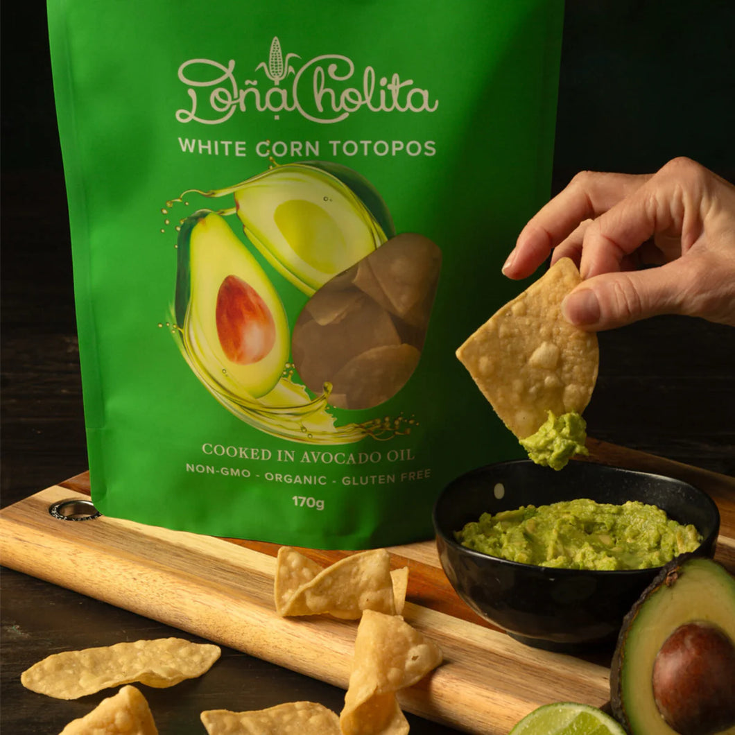 Chips - Dona Cholita Avocado Oil Corn Totopos, 170g