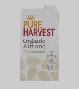 Almond Milk - Pure Harvest, Organic Unsweetened Activated, 1 Ltr