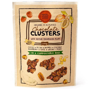 Clusters, Chocolate Davidson Plum - Organic & Activated, Mindful Foods