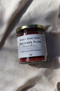 Freeze Dried Powder, Davidson Plum - Byron Bush Foods, 60g