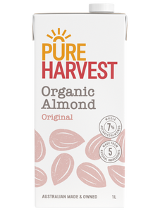 Almond Milk - Pure Harvest, Organic Activated, 1 Ltr