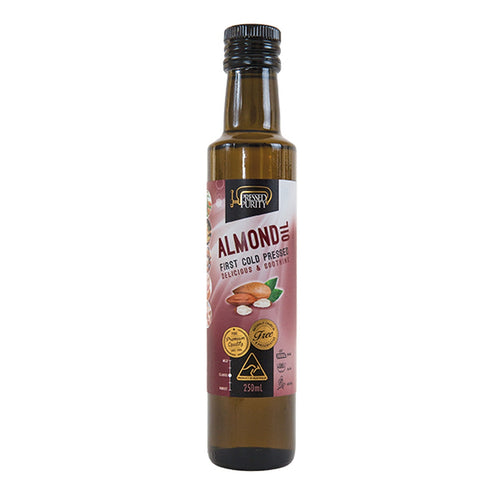 Almond Oil - Pressed Purity, Cold Pressed, Bulk