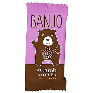 Carob - Banjo the Carob Bear, Coconut, 15g