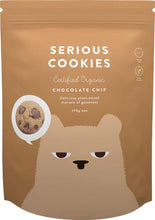 Load image into Gallery viewer, Cookies - Serious Organic Choc Chip, 170g