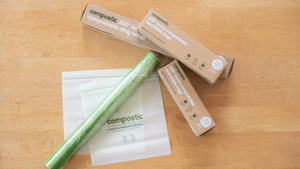 Resealable Bags - Compostic, Snack Size 20 Pack, Home Compostable