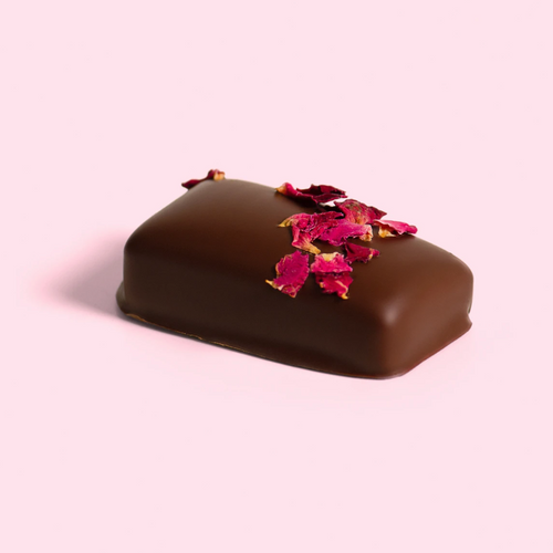 Chocolate - Loco Love, Wild Rose Ganache with Pearl and Goji, 30g Packaged