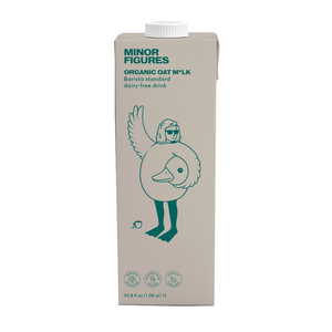 Oat Milk - Minor Figures, Organic, 1 Ltr