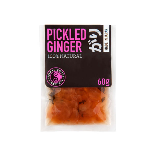 Pickled Ginger - Spiral Organic, 60g