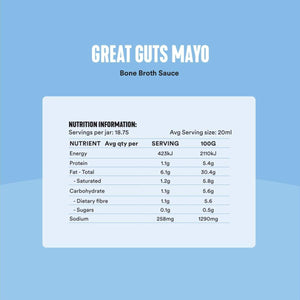 Mayo - Gevity, Great Guts Mayo, 375g