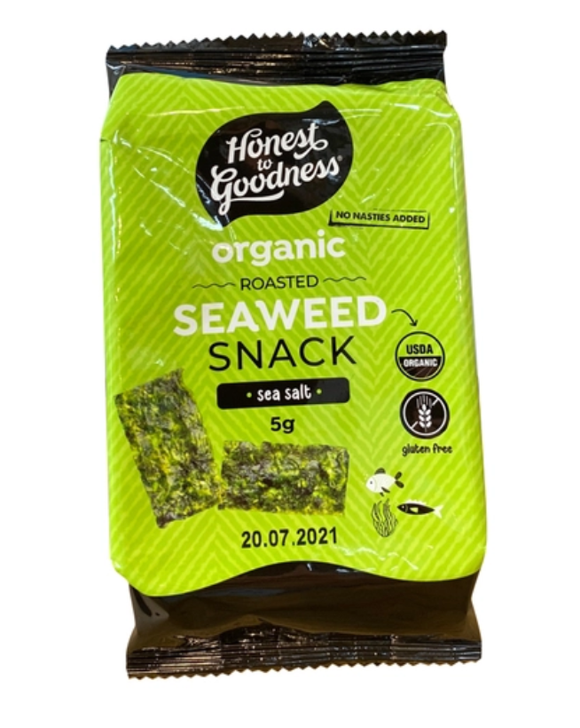 Seaweed Snack - Organic Roasted, 5g