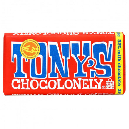 Chocolate - Milk Chocolate, Tony's Chocolonely, 180g