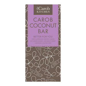Carob - Coconut Bar, Carob Kitchen, 80g