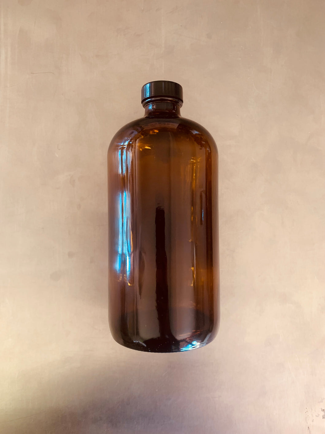 Glass Bottle - Amber, 1L