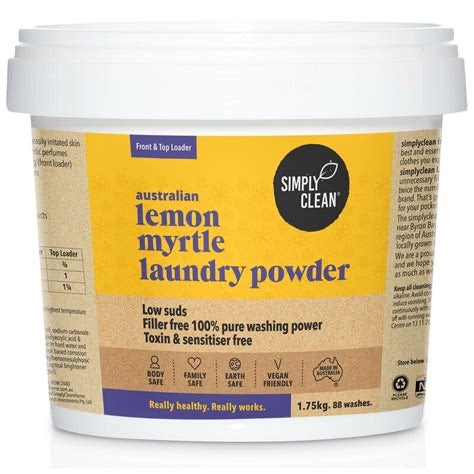 Laundry Powder - Simply Clean, Lemon Myrtle