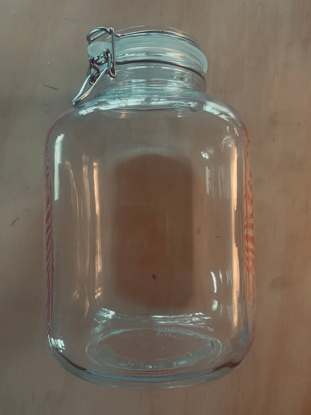 Glass Storage Jars - 4.25L, Swing Top Lid