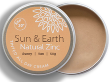 Load image into Gallery viewer, Zinc - SPF30+ Tinted All Day Cream, Sun &amp; Earth, 50g